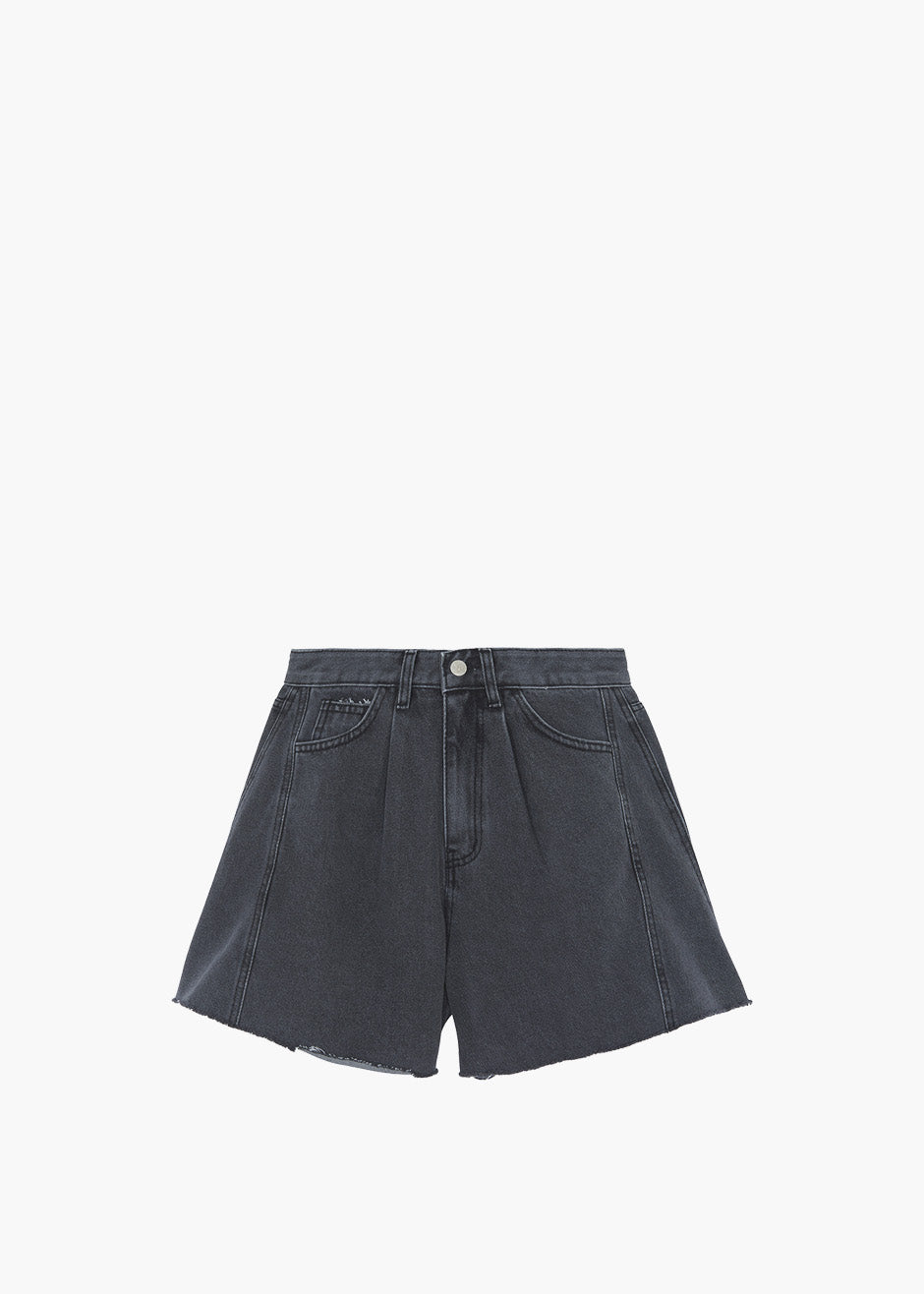 Buy online Blue Denim Shorts from girls for Women by Under Fourteen Only  for ₹649 at 35% off | 2024 Limeroad.com